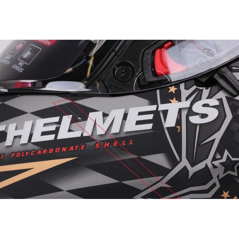 Integralna motociklistička kaciga MT Thunder 3 SV isle of man - II. kvaliteta