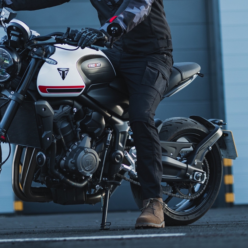 Oxford Original Approved CARGO AA motociklističke hlače crne boje