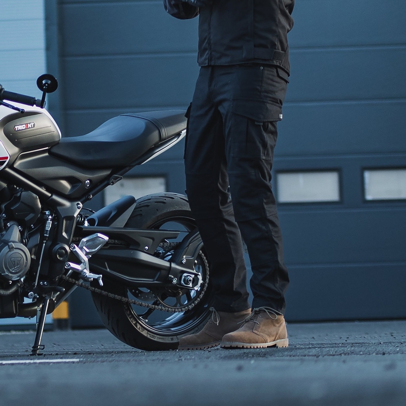 Oxford Original Approved CARGO AA motociklističke hlače crne boje