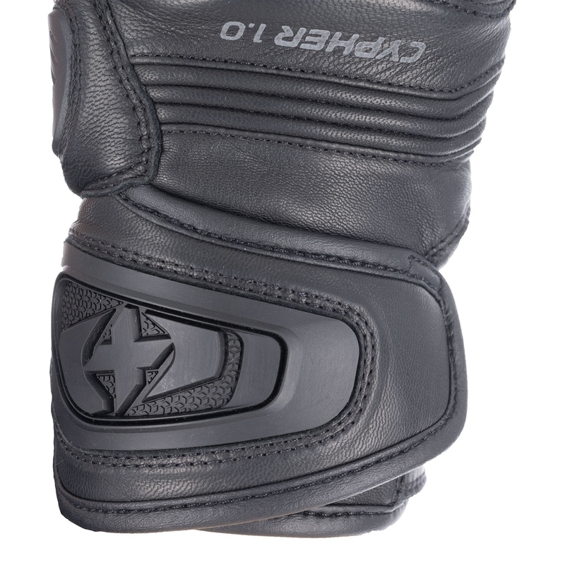 Oxford Cypher 1.0 kratke motociklističke rukavice crne boje