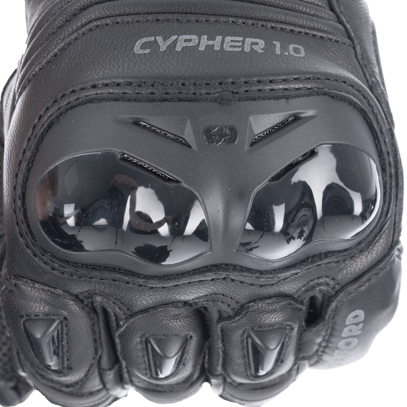 Oxford Cypher 1.0 kratke motociklističke rukavice crne boje