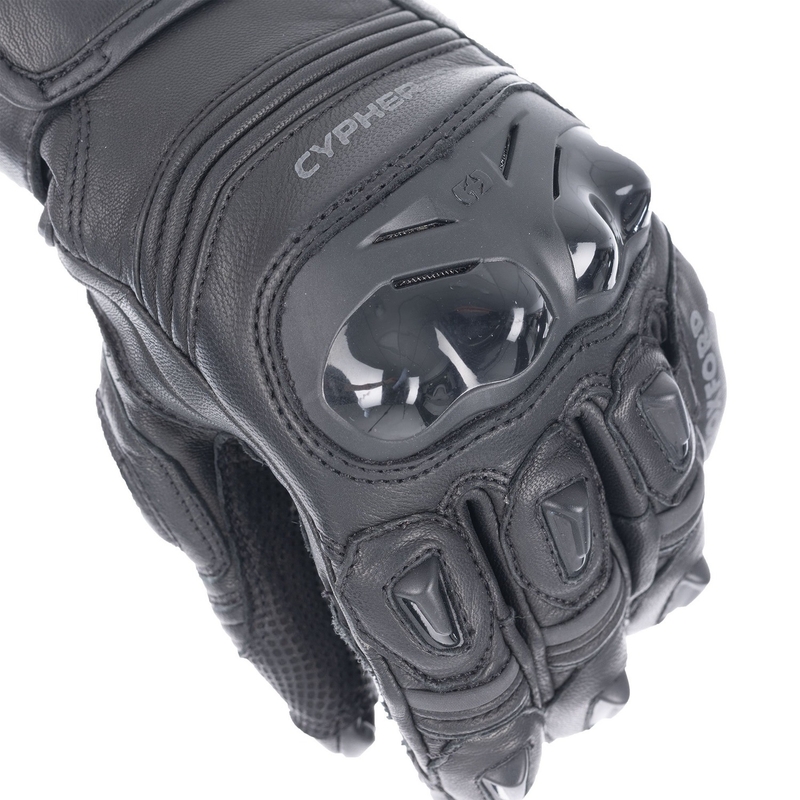 Oxford Cypher 1.0 kratke motociklističke rukavice crne boje