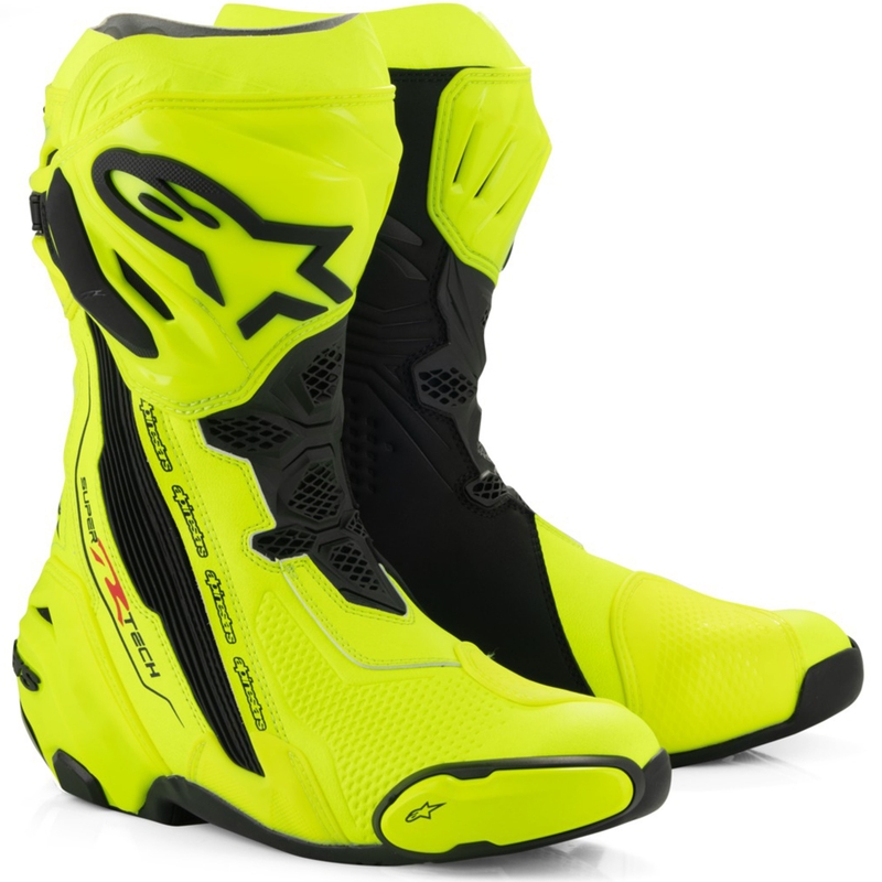 Alpinestars Supertech R motociklističke čizme fluo žuto-crne