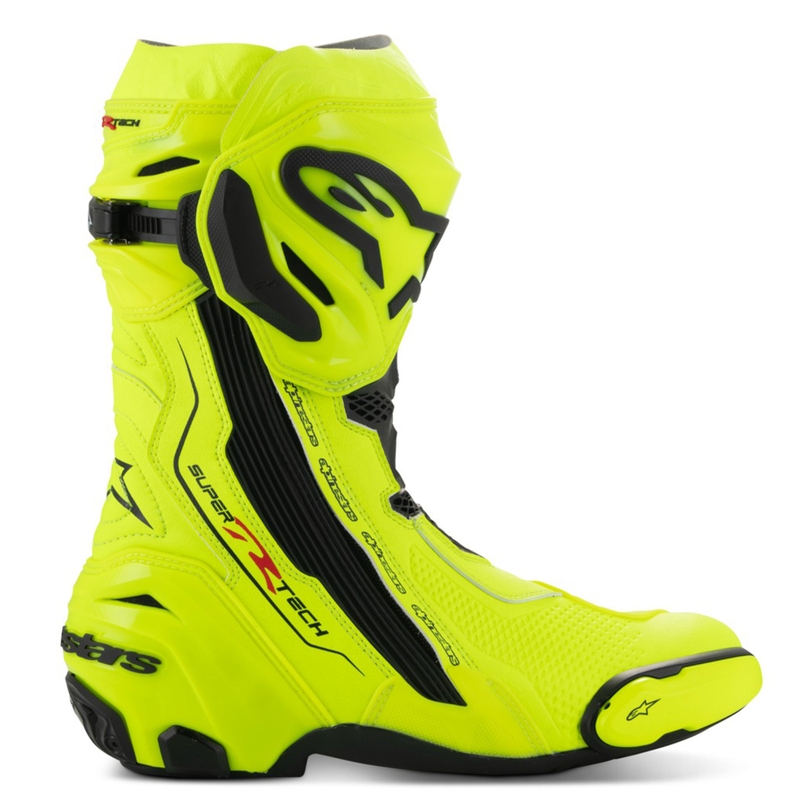 Alpinestars Supertech R motociklističke čizme fluo žuto-crne