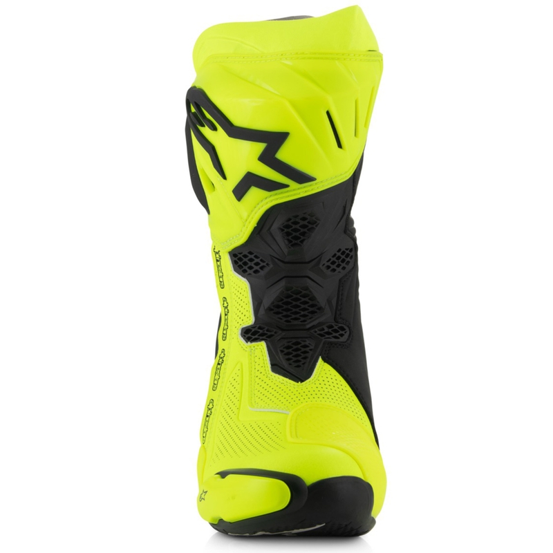 Alpinestars Supertech R Vented motociklističke čizme fluo žuto-crne