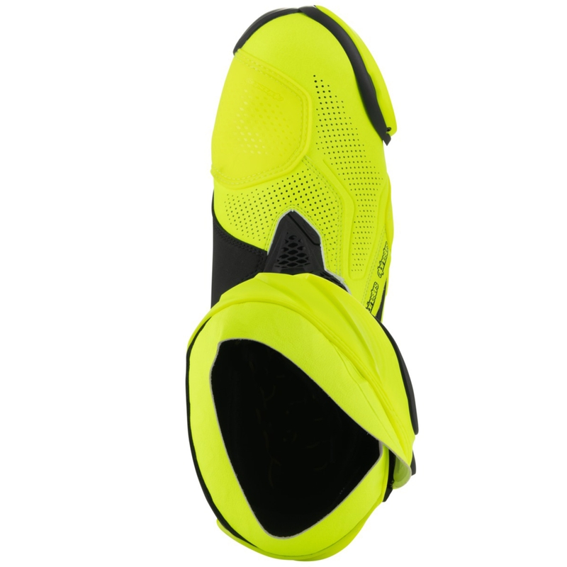 Alpinestars Supertech R Vented motociklističke čizme fluo žuto-crne