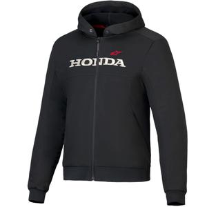 Alpinestars Chrome V3 Sport Hoodie Hoodie Hoodie Honda kolekcija crno-bež-crvena