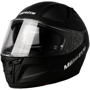 Motozem Guardian integralna motociklistička kaciga mat crna - II. kvaliteta