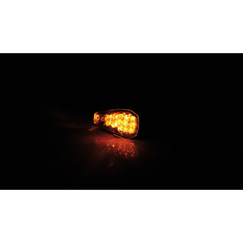Highsider Smart Peak LED pokazivači smjera za motocikle, crni