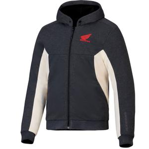 Alpinestars Chrome V3 Sport Hoodie Hoodie Honda Collection tamno siva-krem-crvena
