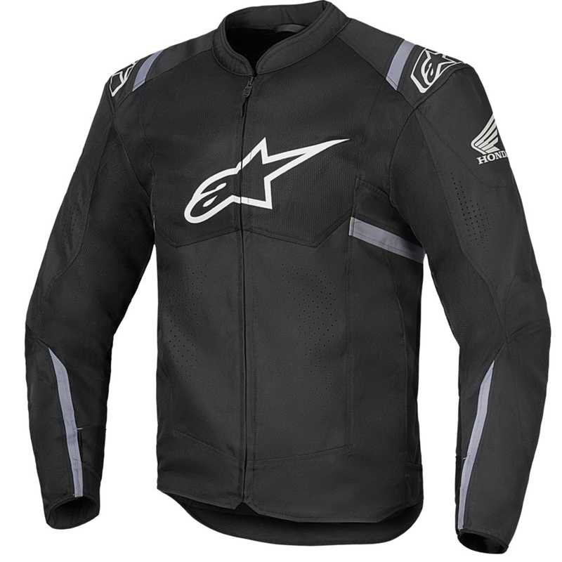 Alpinestars T-SPS Air V2 motociklistička jakna Honda kolekcija crno-sivo-bijela