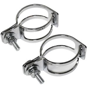 Stezaljka za pričvršćivanje pokazivača smjera na Highsider Smart cijevi, kromirana