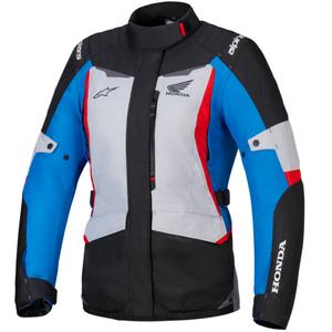 Alpinestars Stella ST-1 Vodootporna ženska motociklistička jakna Honda kolekcija sivo-plavo-crno-crvena
