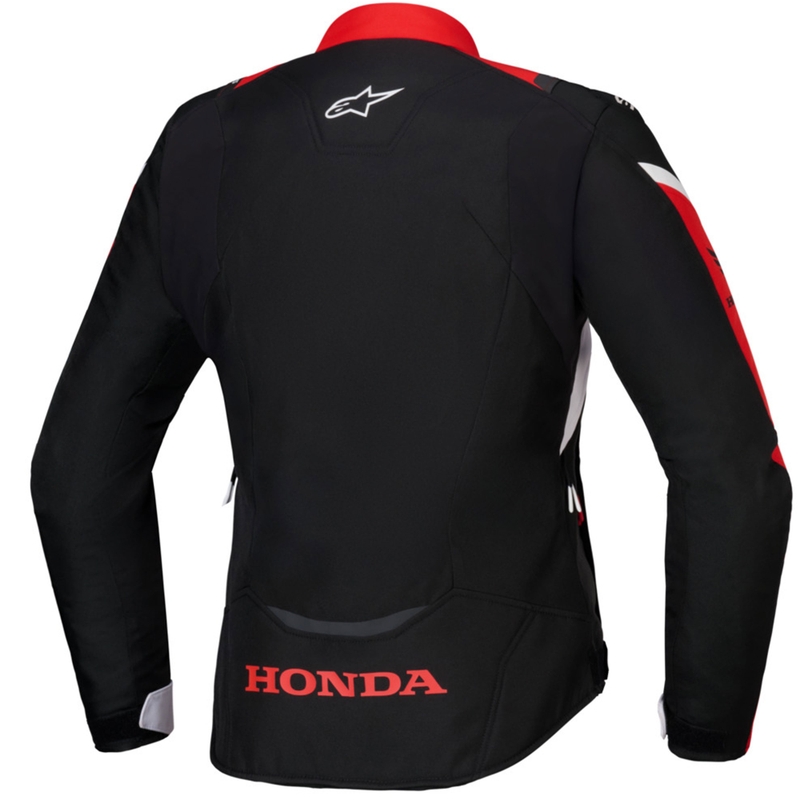 Alpinestars Stella T-Jaws V4 Vodootporna Ženska Moto Jakna Honda Kolekcija Crno-Crveno-Bijela