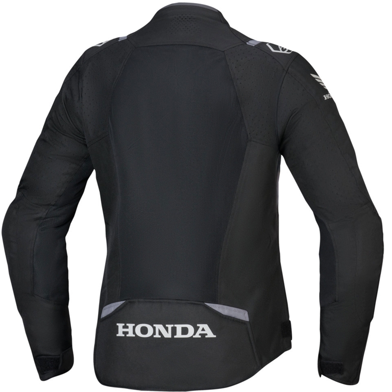Ženska motociklistička jakna Alpinestars Stella T-SPS Air V2 Honda kolekcija, crno-sivo-bijela