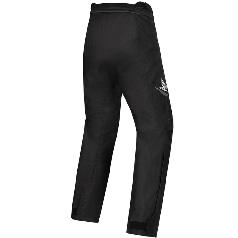 Alpinestars Stella ST-1 Vodootporne ženske moto hlače Honda kolekcija crno-crvene