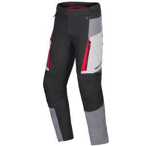 Alpinestars Stella ST-1 Vodootporne ženske moto hlače Honda kolekcija sivo-tamno sive-crno-crvene