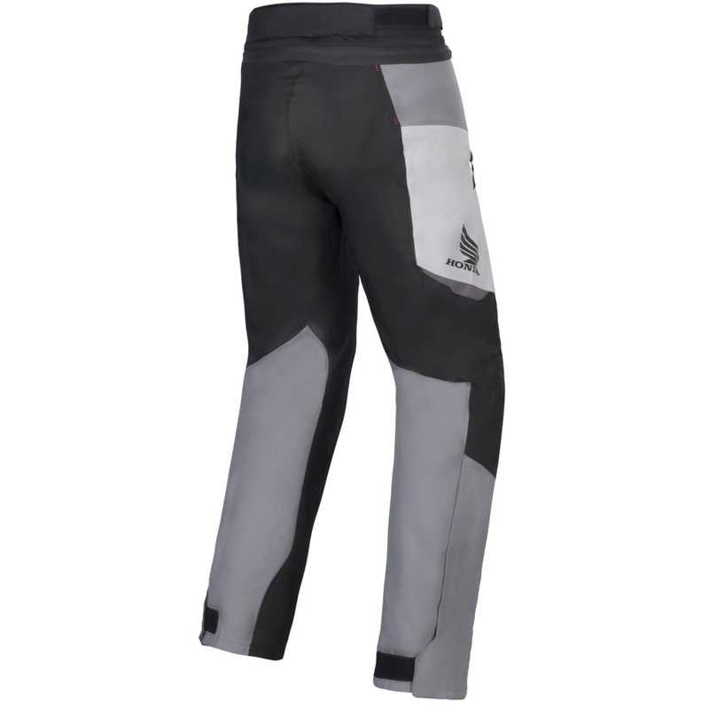 Alpinestars Stella ST-1 Vodootporne ženske moto hlače Honda kolekcija sivo-tamno sive-crno-crvene