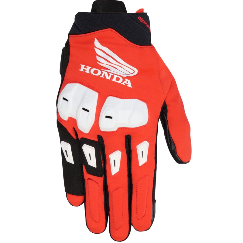 Alpinestars SP X 3 motociklističke rukavice Honda kolekcija crveno-crno-bijele