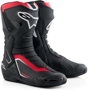 Alpinestars SMX-6 V3 motociklističke čizme Honda kolekcija crno-crveno-bijele