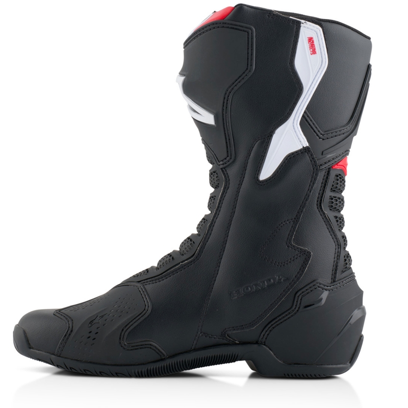 Alpinestars SMX-6 V3 motociklističke čizme Honda kolekcija crno-crveno-bijele