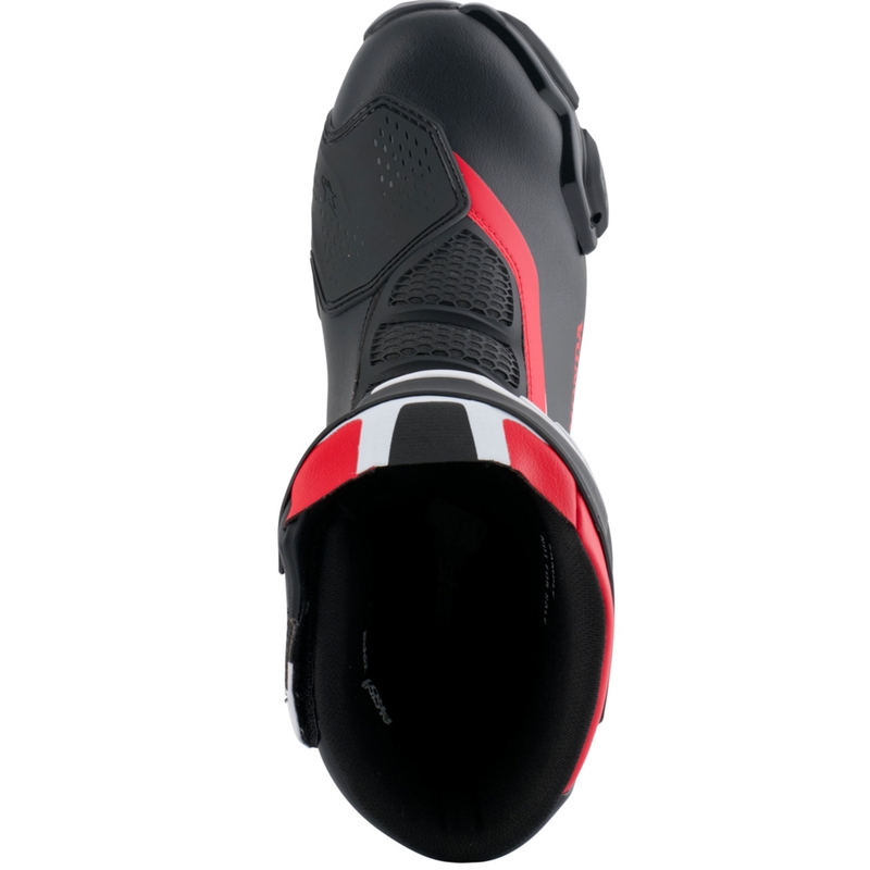 Alpinestars SMX-6 V3 motociklističke čizme Honda kolekcija crno-crveno-bijele