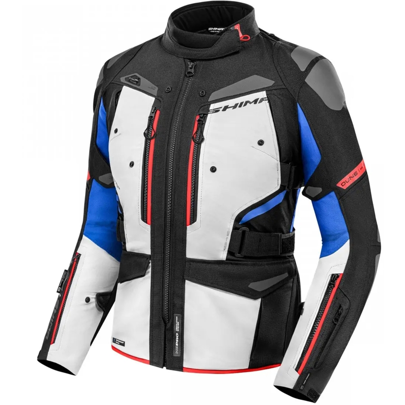 Ženska motoristička jakna Shima Dune plava