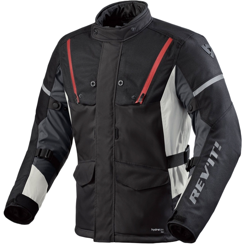 Revit Horizon 3 H2O motociklistička jakna crno-crvena