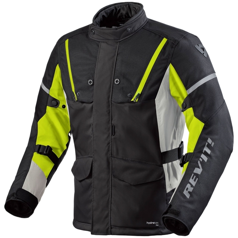 Revit Horizon 3 H2O motociklistička jakna crno-fluo žuta