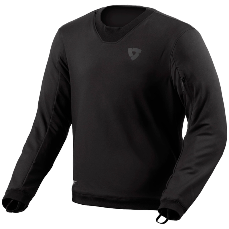 Revit Crux moto pulover crne boje