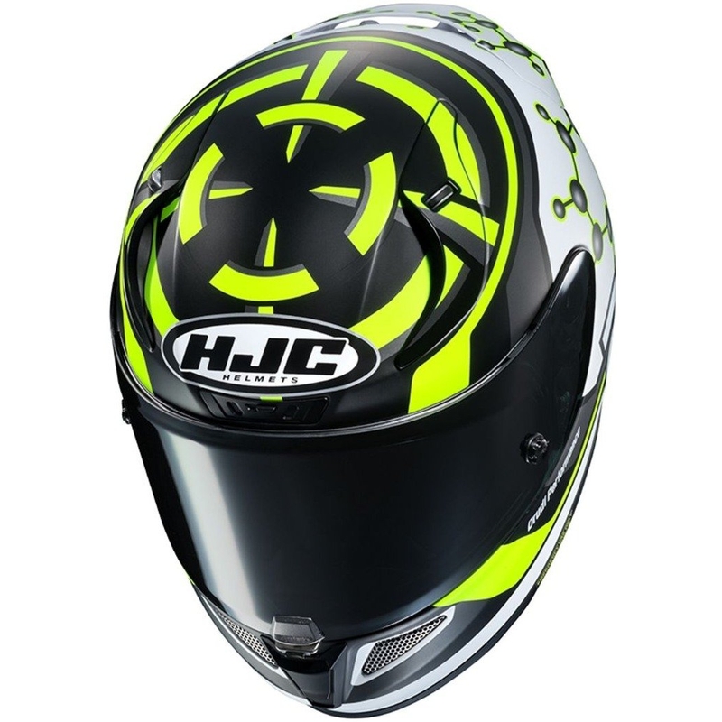 HJC RPHA 11 Iannone 29 replika motociklističke kacige s punim licem MC4HSF crno-bijela-fluo žuta