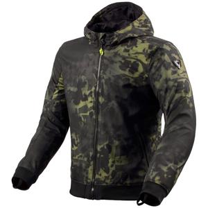 Revit Saros WB softshell jakna crno-tamno zelena