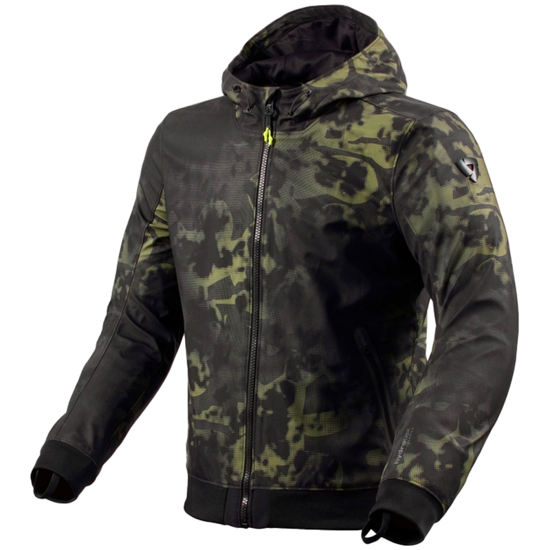 Revit Saros WB softshell jakna crno-tamno zelena