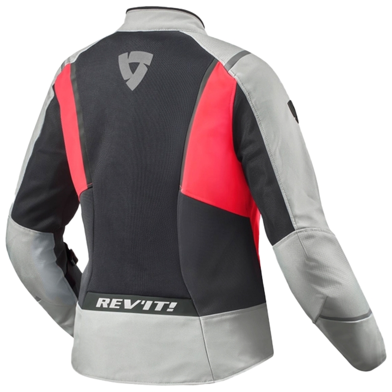 Ženska motociklistička jakna Revit Airwave 4 sivo-roza