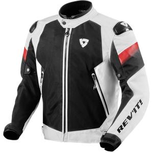Bunda na motorku Revit Control Air H2O bílo-černá