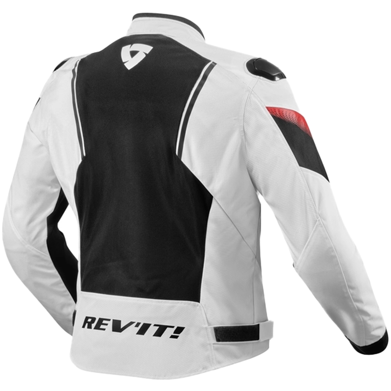 Revit Control Air H2O motociklistička jakna bijelo-crna