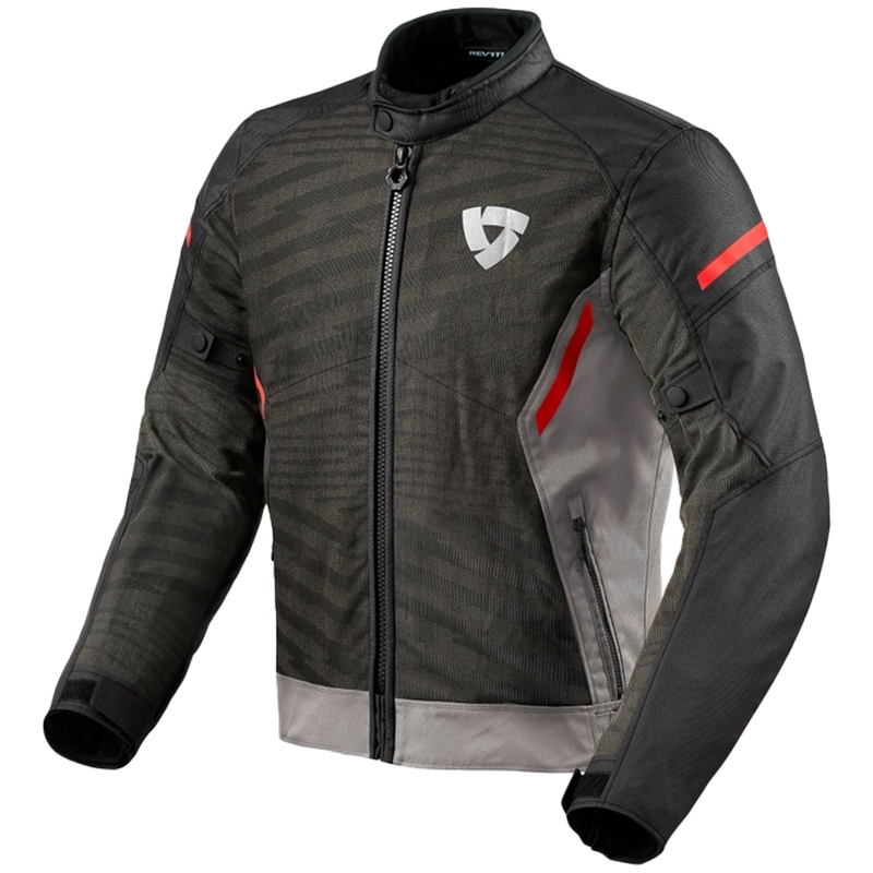 Revit Torque 2 H2O motociklistička jakna sivo-crvena