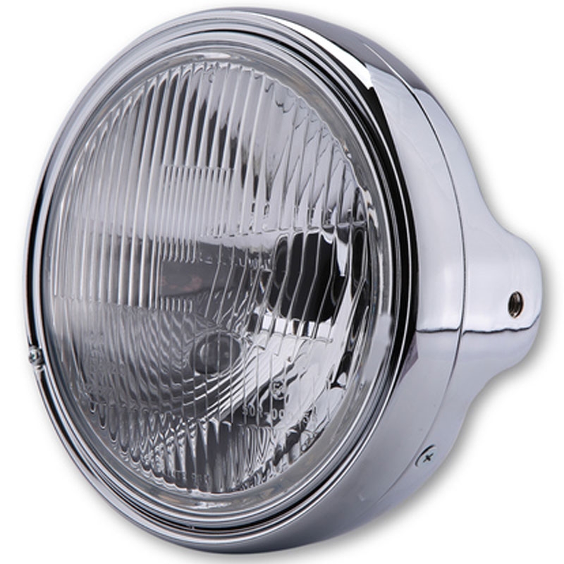 Highsider Smart LTD 7 prednje svjetlo s reljefnim staklom, kromirano