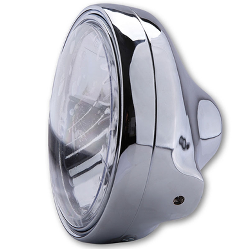 Highsider Smart LTD 7 prednje svjetlo s prozirnim staklom, kromirano