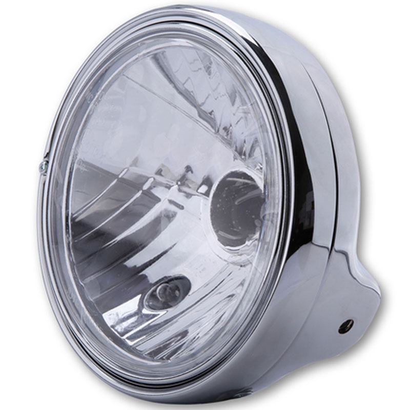 Highsider Smart LTD 7 prednje svjetlo s prozirnim staklom, kromirano