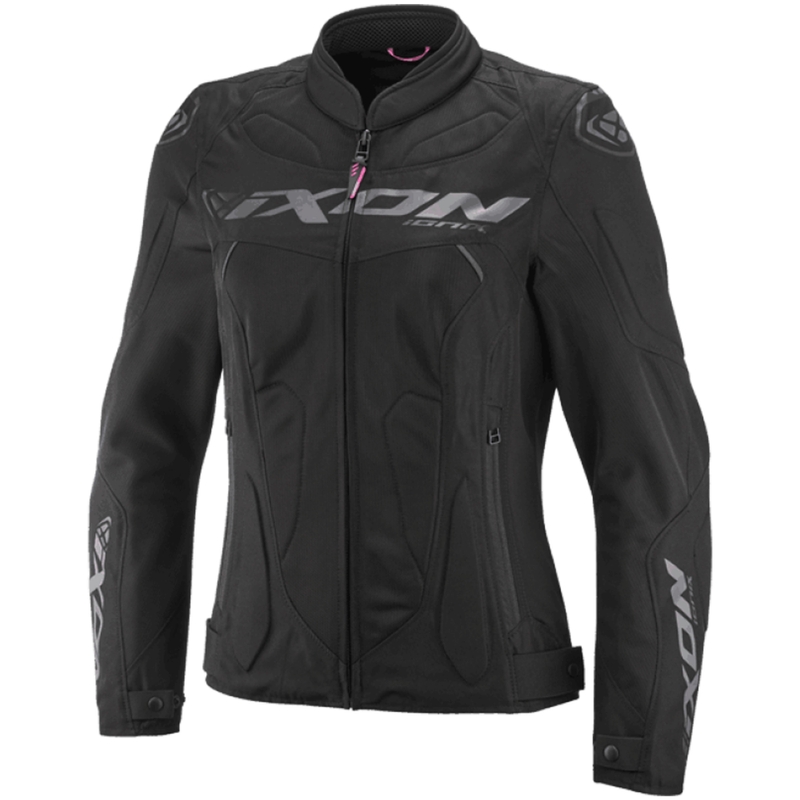 Ženska motoristička jakna IXON Ionix Lady crna