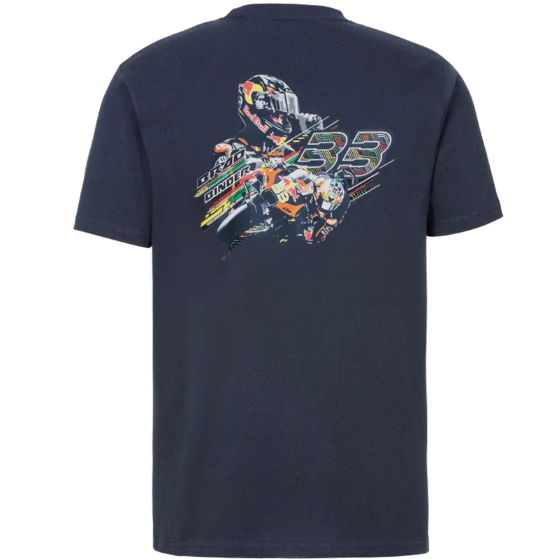 KTM Brad Binder majica kratkih rukava tamnoplava