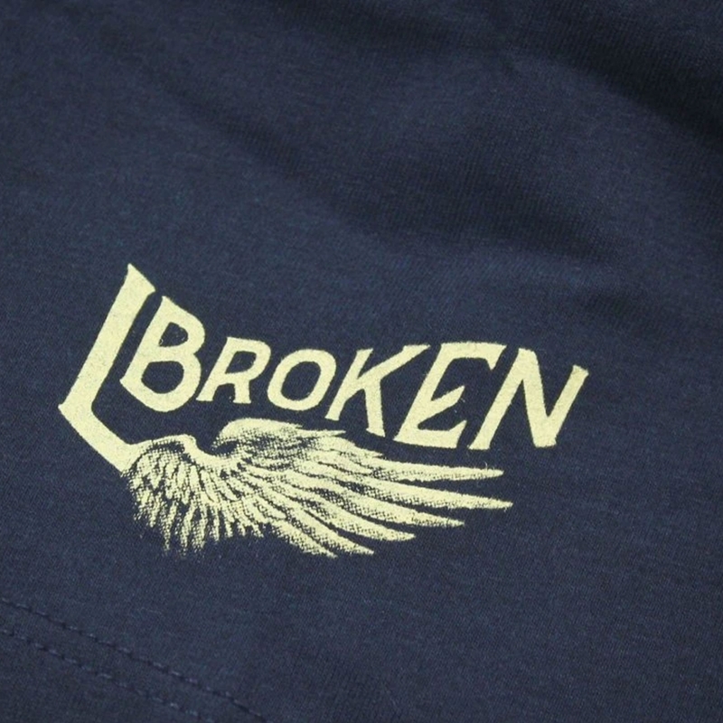 Majica Yakuza Premium Broken Legend - Finisher tamnoplava