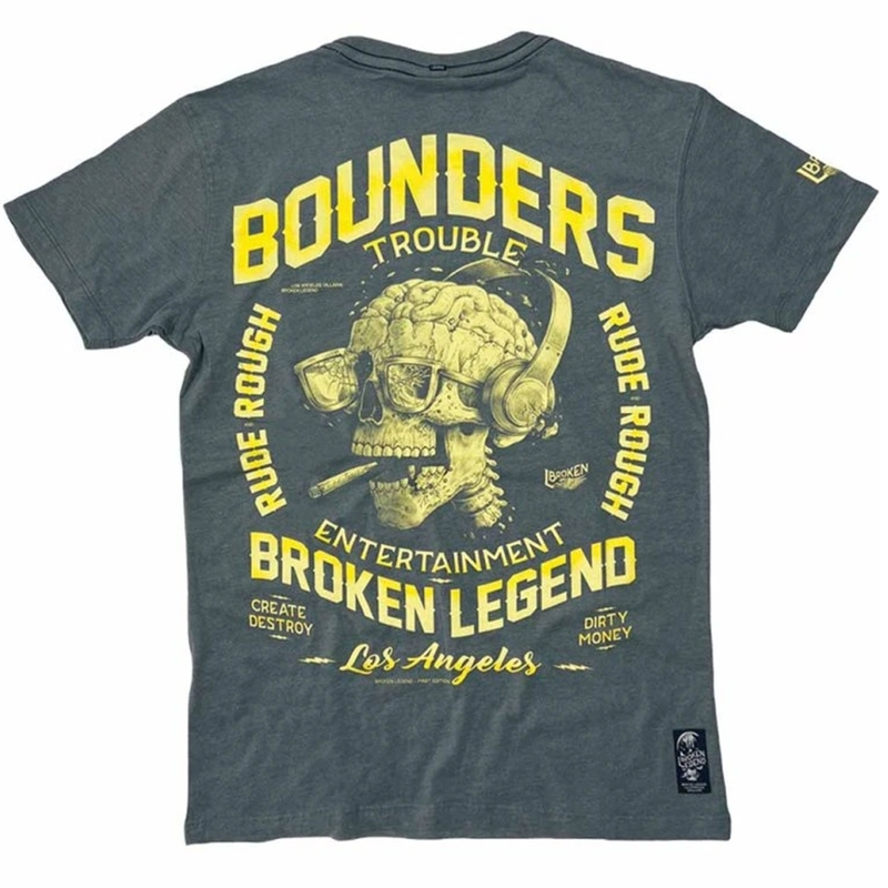Majica Yakuza Premium Broken Legend - Bounders tirkizna
