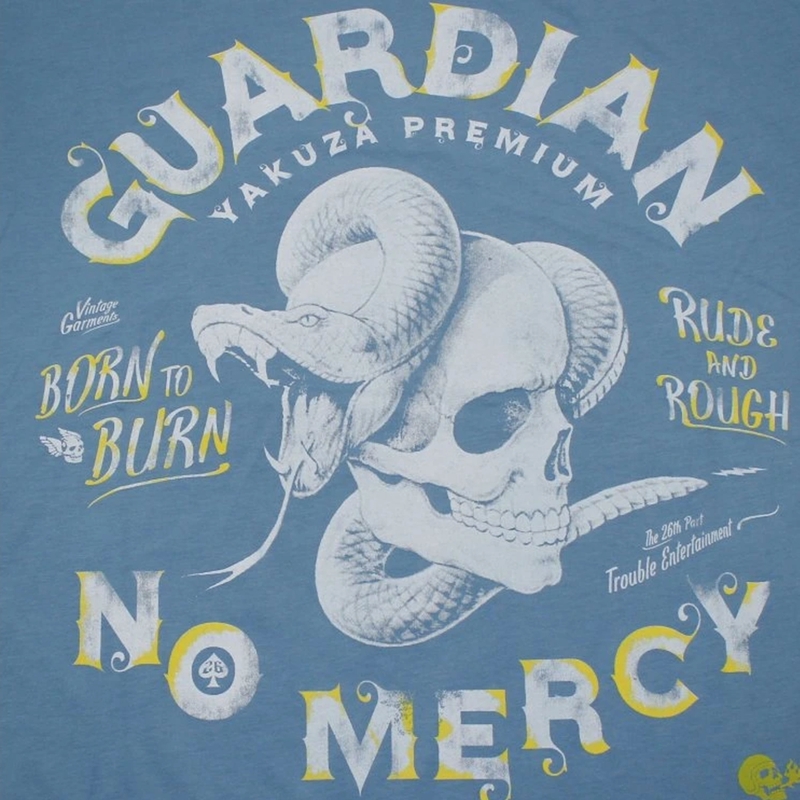 Yakuza Premium Guardian No Mercy majica plava