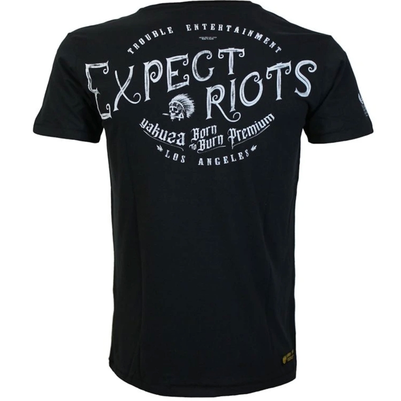 Majica Yakuza Premium Expect Riots - Los Angeles crna