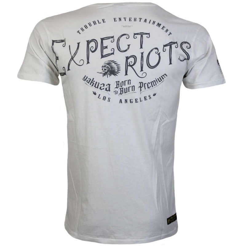 Majica Yakuza Premium Expect Riots - Los Angeles bijela