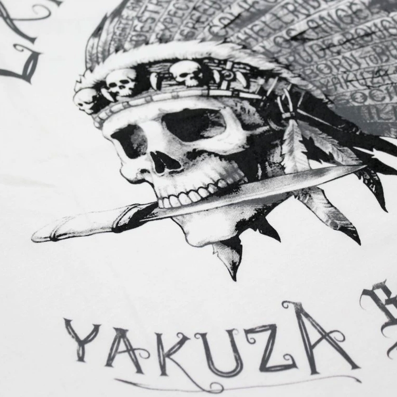 Majica Yakuza Premium Expect Riots - Los Angeles bijela