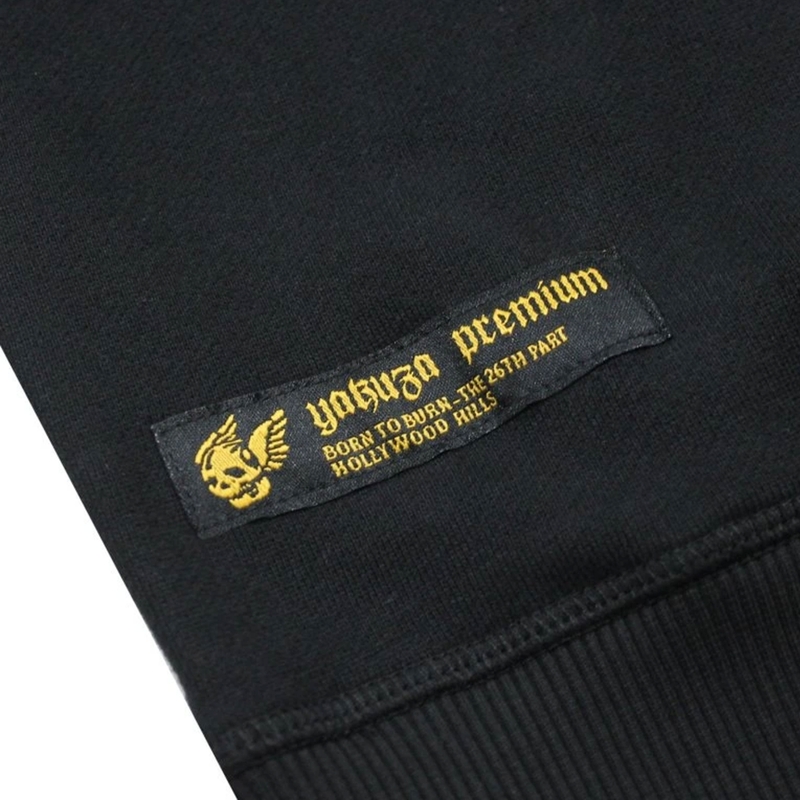 Majica s kapuljačom Yakuza Premium Hell Rider crna