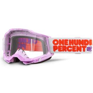 100% Accuri 2 Hundreds motokros naočale s prozirnim pleksiglasom